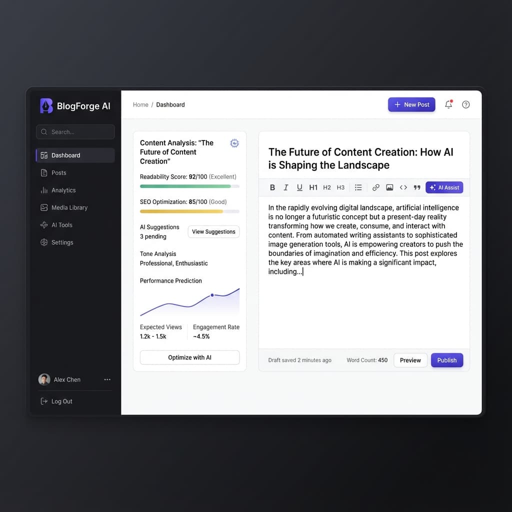BlogForge AI